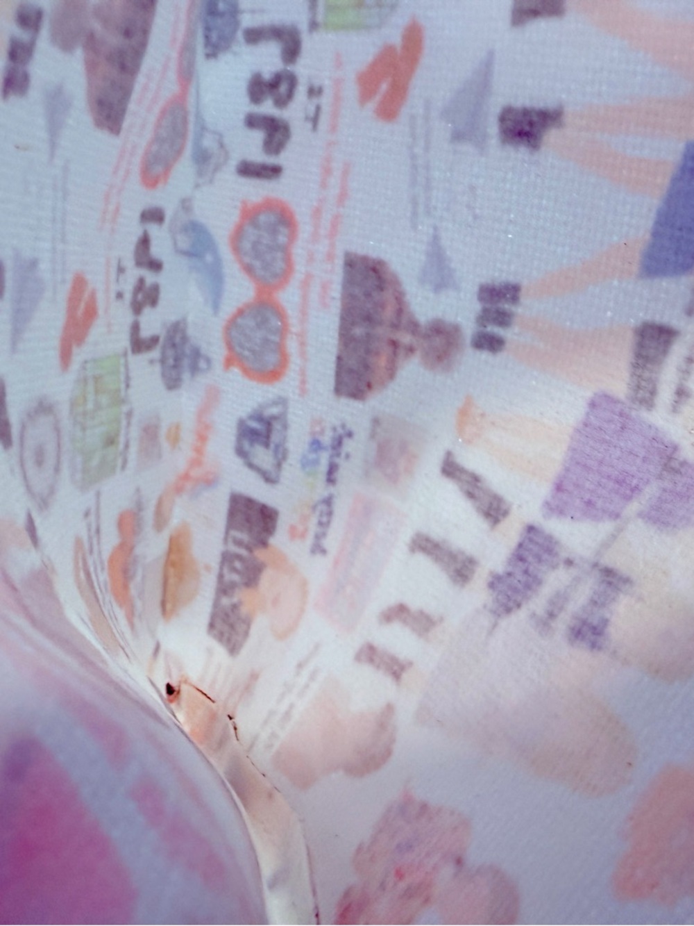 NWOTSource Unknown Wristlet Pouch with Multicolor Taylor Swift Era Tour Graphics - Picture 8 of 9